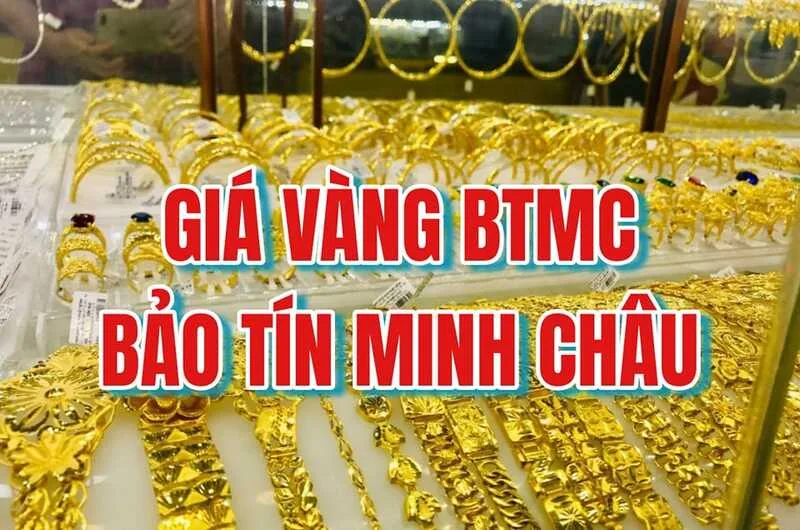 Bảng giá vàng giúp người mua dễ so sánh từng dòng sản phẩm như vàng miếng, nhẫn tròn trơn và vàng trang sức.